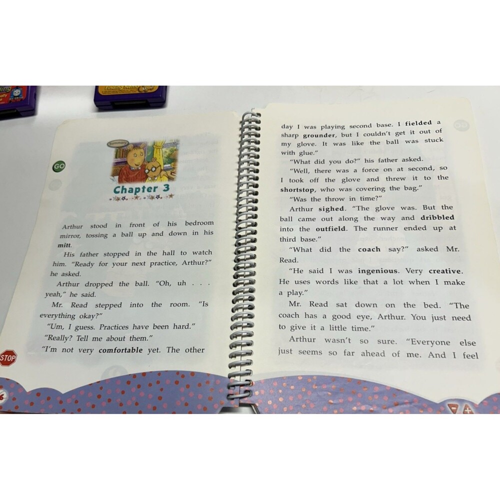 LeapFrog LeapPad Leap one Books & Cartridge Learning Tad Thomas Nemo Bob 6 - Picture 9 of 14